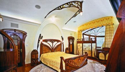 Art Nouveau în interior, cum să proiecteze un apartament în stil Art Nouveau