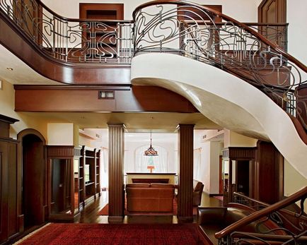Art Nouveau în interior, cum să proiecteze un apartament în stil Art Nouveau