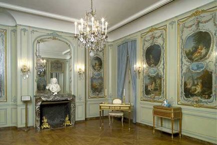 Stilul rococo în designul interior modern modern