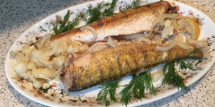 Șorț în cuptor, copt în întregime și felii, rețete de gătit pentru pește delicios