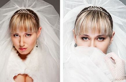 Весільні зачіски з чубчиком - 40 фото!