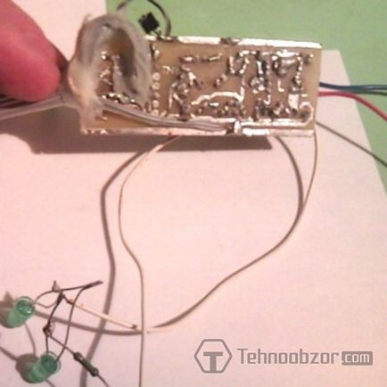Schema ceasului principal pe microcontroler