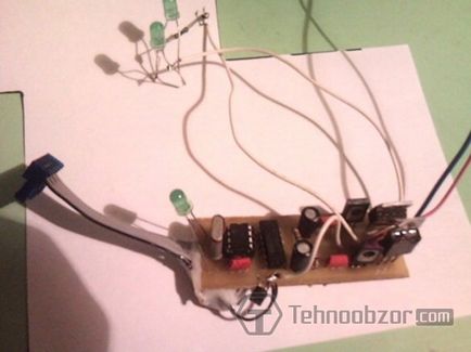 Schema ceasului principal pe microcontroler