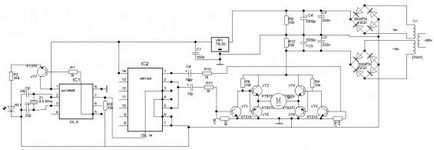 Schema ceasului principal pe microcontroler