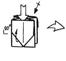 Scheme și fotografii de cutii mici de origami de diferite detalii