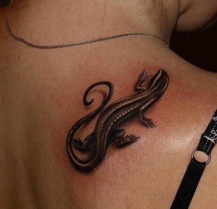Șopârlă tatuaj
