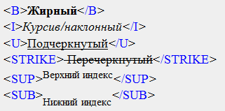 Etichete font (chip, dimensiune și culoare), blockquote și pre