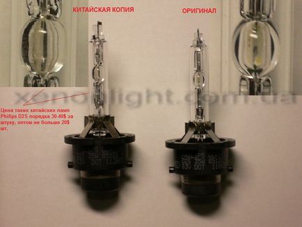 Introduceți faq - cum să distingeți o lampă originală de xenon de o falsă - lumina potrivită - cunoscători