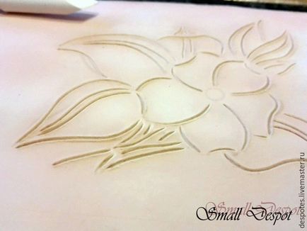 Embossing pe piele