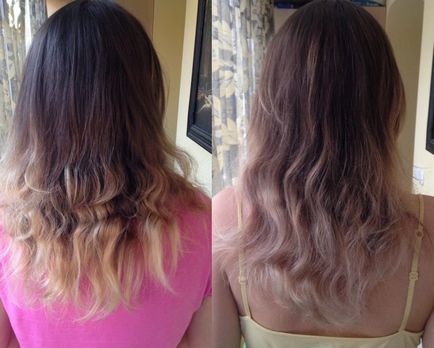 Тонування русявого волосся фото до і після, якої довжини краще тонувати (короткі, середні або