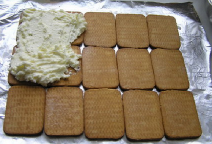 Торт курінь з печива і сиру