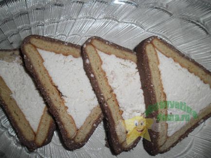 Cake sátor keksz krémsajttal sütés nélkül - recept fotókkal, kulináris blog - finom otthon