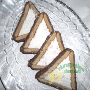 Cake sátor keksz krémsajttal sütés nélkül - recept fotókkal, kulináris blog - finom otthon