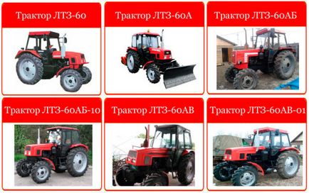 Traktor 60 LTZ leírások