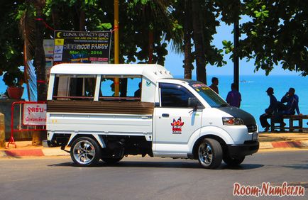 Transfer de la Aeroportul Krabi la Ao-Nang Taxi și White Bus