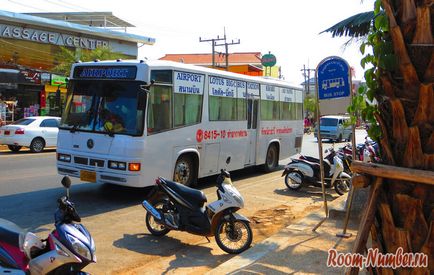 Transfer de la Aeroportul Krabi la Ao-Nang Taxi și White Bus