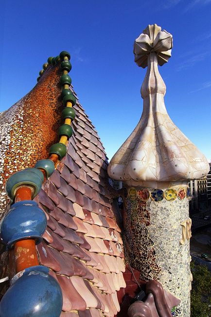 Creație Gaudí Casa Batlló în Barcelona (30 fotografii)