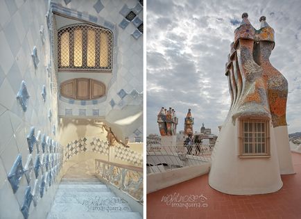 Creație Gaudí Casa Batlló în Barcelona (30 fotografii)