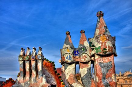 Creație Gaudí Casa Batlló în Barcelona (30 fotografii)