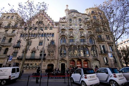 Creație Gaudí Casa Batlló în Barcelona (30 fotografii)