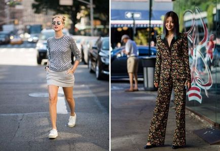 Street Fashion és stílus 2017-ben a tavaszi, nyári és őszi, a lányok és a nők