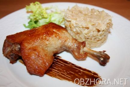 Duck яхния с картофи и зеле - основни ястия - рецепти със снимки