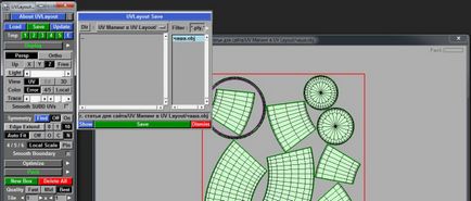 Uv elrendezés - csúnya szamár, hogy felmászni minden hegy, meg 3d-design - egy speciális