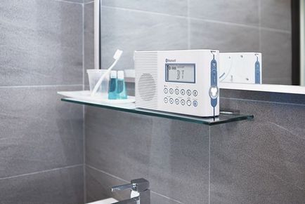Види радіо для ванної кімнати та їх переваги