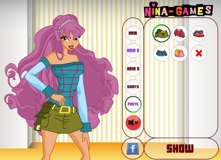 Winx makeup - jocuri pentru femei mici de moda