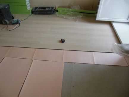 Вирівнювання підлог в панельному будинку