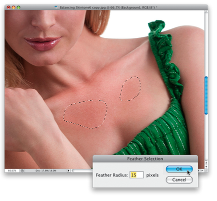 Alinierea culorii pielii în Adobe Photoshop
