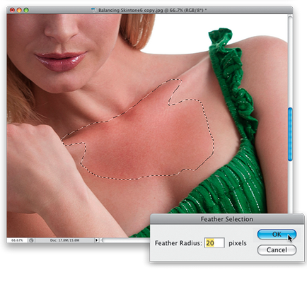 Alinierea culorii pielii în Adobe Photoshop