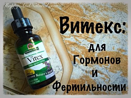 Vitex (Vitex) a hormonok és a termékenység - boldog - természetes