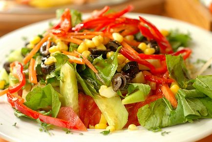 Rețete delicioase și simple de salate cu conținut scăzut de calorii