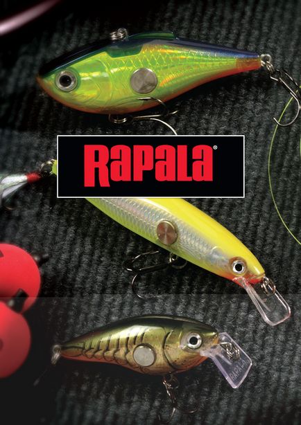 Воблери rapala - приманки спінінгів rapala