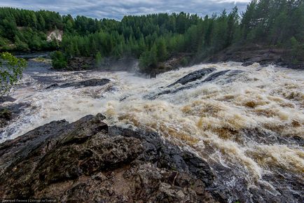 Cascada și girva vulcanului din Karelia - cum să obțineți ce să vedeți