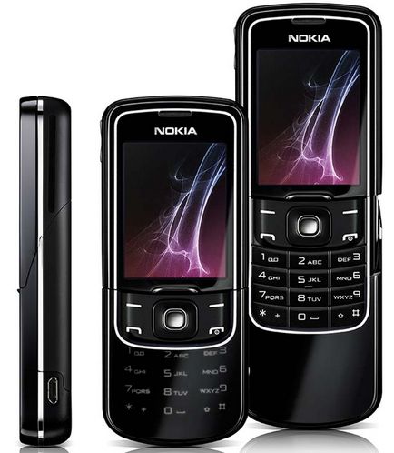 Nyitva áttekintést, leírások, fotók és a boncolás Nokia 8600 Luna