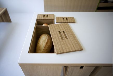 Breadbox a konyha kialakítási lehetőség