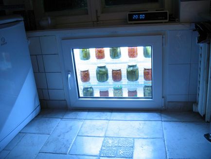 Холодильник під вікном в хрущовці обробка, модернізація