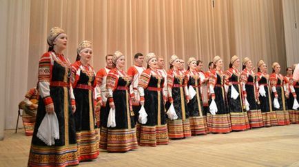 Corurile din Rusia, cazacii kubani, numele vineri, poporul nordic, siberian, Omsk și alții