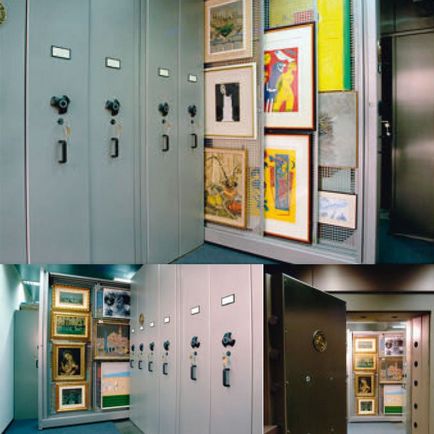 Depozitul de tablouri și obiecte de artă, lumea seifurilor