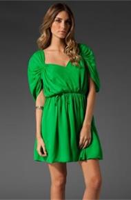 Зелену сукню