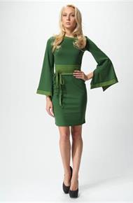 Зелену сукню