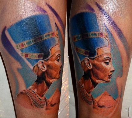 Mit jelent az, Nefertiti tetoválás - tetoválás azt jelenti, hogy Nefertiti
