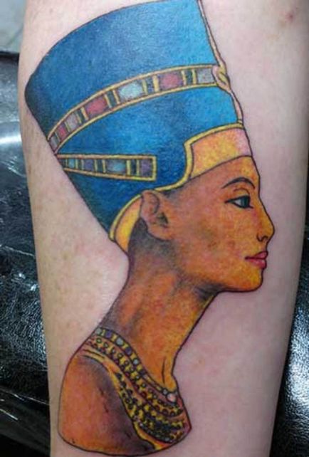 Ce înseamnă un tatuaj nefertiți - ce înseamnă un tatuaj nefertiti