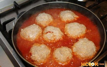 Їжачки в томатному соусі - рецепт з фото, як приготувати з фаршу і рису
