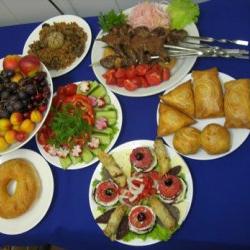 Fatwa pentru organizarea prânzului se face în bucătărie (potluck - când oaspeții aduc mâncare cu ei)