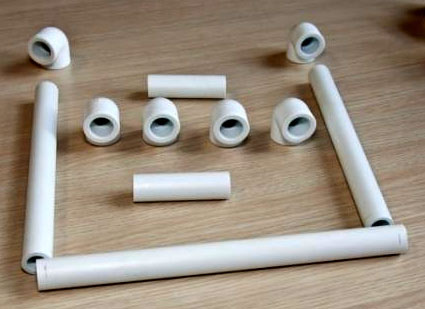 Cum să faceți singur un gard de țevi din plastic