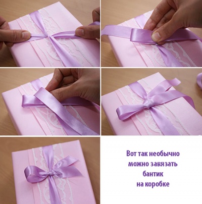 Cum să împachetați o cutie într-o hârtie, cât de corect să înfășurați o cutie într-o hârtie