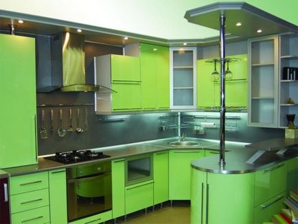 Vizor sau acoperiș - o atingere luminată în interiorul bucătăriei, de ce aveți nevoie, interioare cu fotografii